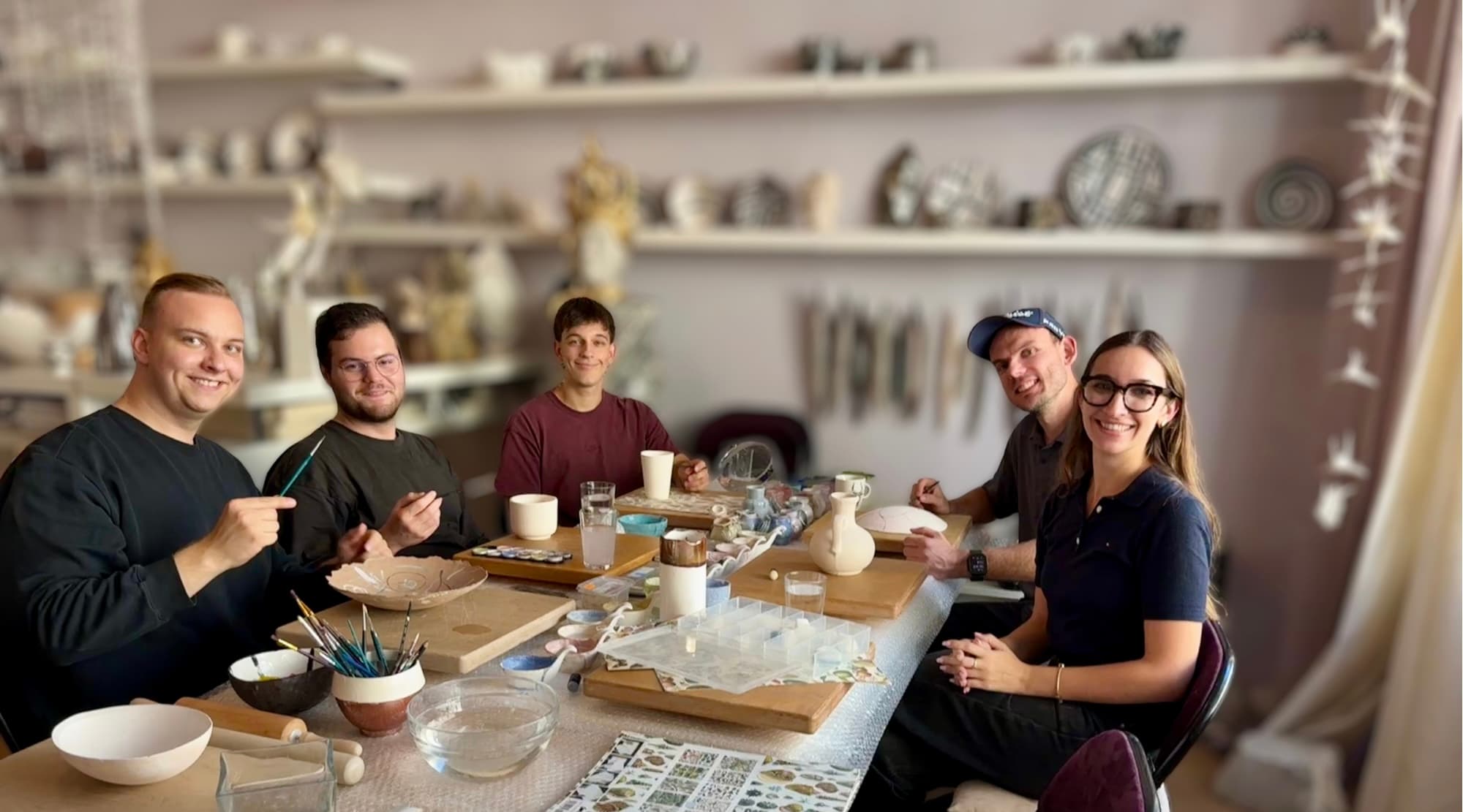 Keramik, Kaffee und Kollegen - unser Teamevent