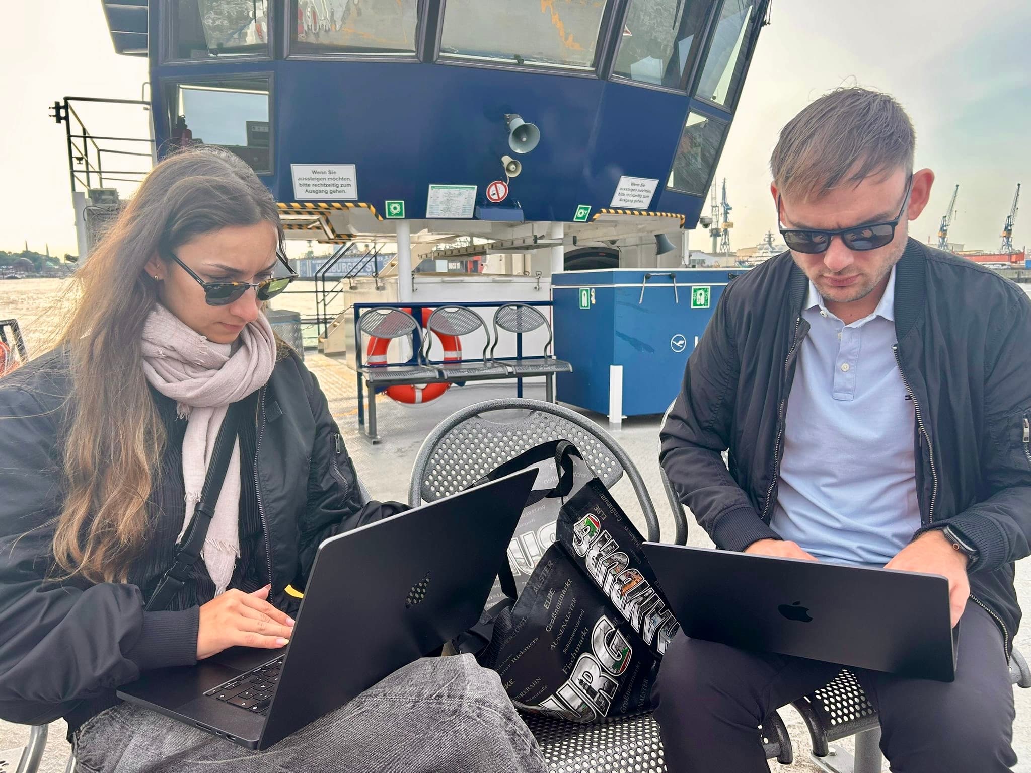 Ben und Lena: Daily auf der Fähre
