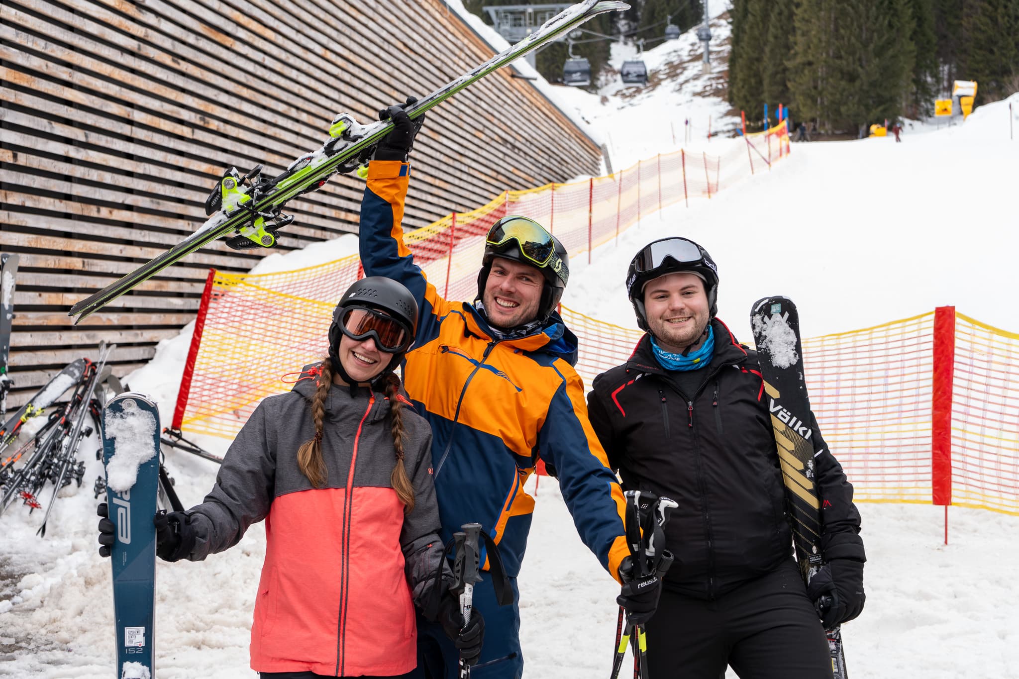 Siegerfoto Ben, Selim und Lena